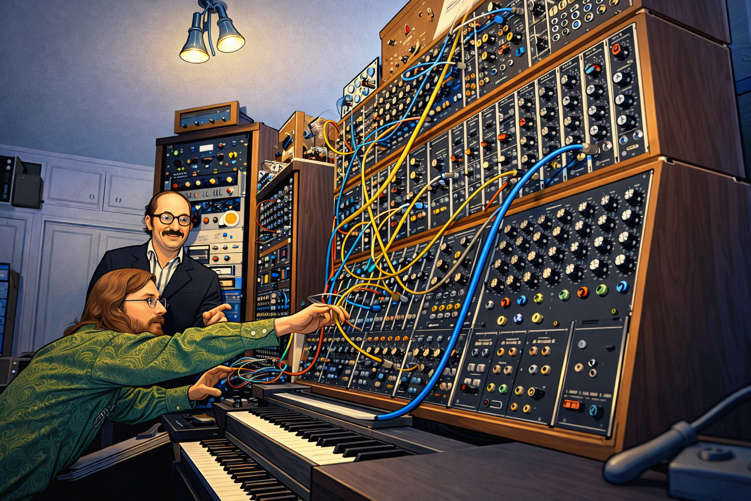 Mort Garson and the modular Moog