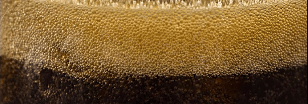 root beer bubbles
