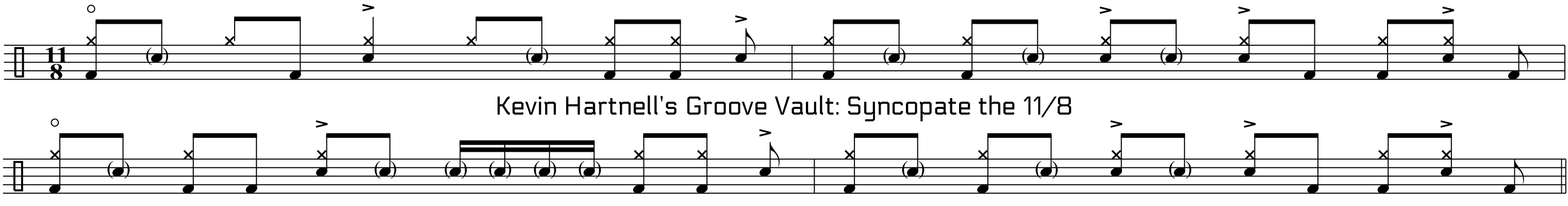 The Groove Vault - 001 - Syncopate the 11/8