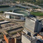 Paul Brown Stadium as seen from Carew Tower